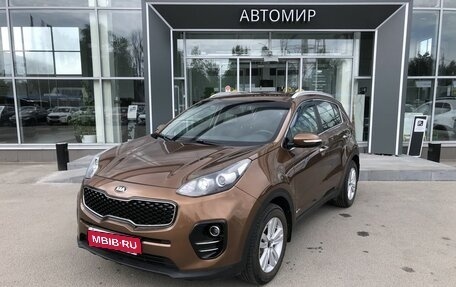 KIA Sportage IV рестайлинг, 2016 год, 1 896 500 рублей, 1 фотография