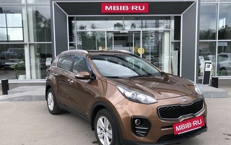 KIA Sportage IV рестайлинг, 2016 год, 1 896 500 рублей, 3 фотография