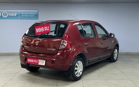 Renault Sandero I, 2012 год, 650 000 рублей, 7 фотография
