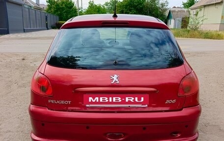 Peugeot 206, 2006 год, 165 000 рублей, 6 фотография
