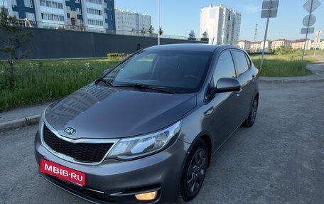 KIA Rio III рестайлинг, 2015 год, 940 000 рублей, 1 фотография