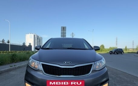 KIA Rio III рестайлинг, 2015 год, 940 000 рублей, 3 фотография