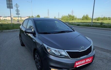 KIA Rio III рестайлинг, 2015 год, 940 000 рублей, 2 фотография