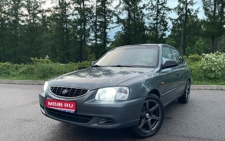 Hyundai Accent II, 2003 год, 360 000 рублей, 1 фотография