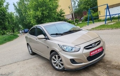 Hyundai Solaris II рестайлинг, 2011 год, 730 000 рублей, 1 фотография