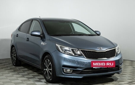 KIA Rio III рестайлинг, 2015 год, 699 585 рублей, 3 фотография