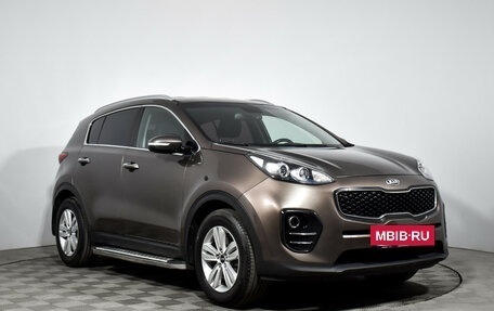 KIA Sportage IV рестайлинг, 2017 год, 1 689 000 рублей, 3 фотография