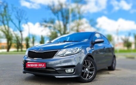 KIA Rio III рестайлинг, 2016 год, 830 000 рублей, 1 фотография