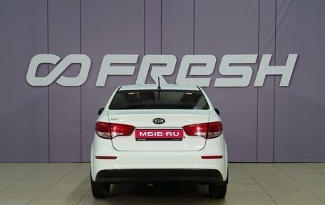 KIA Rio III рестайлинг, 2016 год, 1 088 111 рублей, 2 фотография