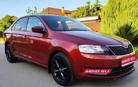 Skoda Rapid I, 2016 год, 990 000 рублей, 23 фотография