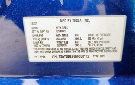 Tesla Model Y I, 2021 год, 3 900 000 рублей, 22 фотография
