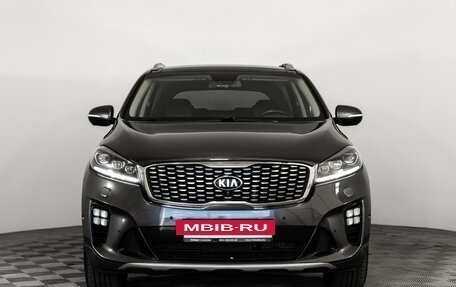 KIA Sorento III Prime рестайлинг, 2018 год, 3 199 000 рублей, 2 фотография
