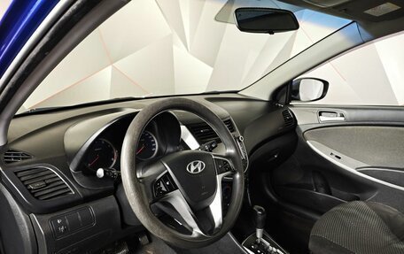 Hyundai Solaris II рестайлинг, 2011 год, 419 000 рублей, 15 фотография