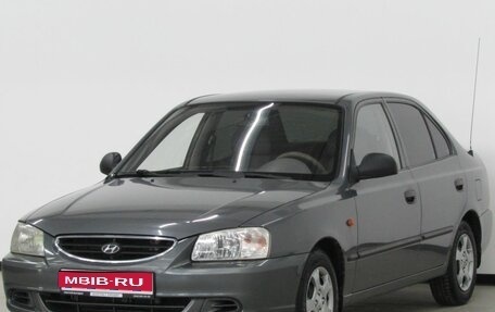 Hyundai Accent II, 2007 год, 349 000 рублей, 1 фотография