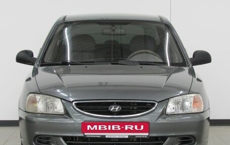 Hyundai Accent II, 2007 год, 349 000 рублей, 8 фотография