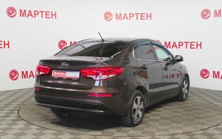 KIA Rio III рестайлинг, 2015 год, 928 000 рублей, 5 фотография