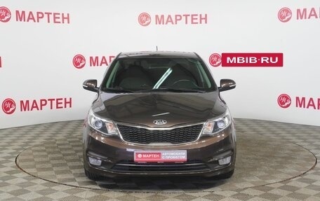 KIA Rio III рестайлинг, 2015 год, 928 000 рублей, 2 фотография