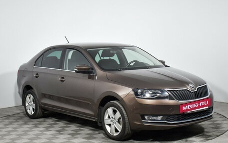 Skoda Rapid I, 2017 год, 1 398 790 рублей, 3 фотография