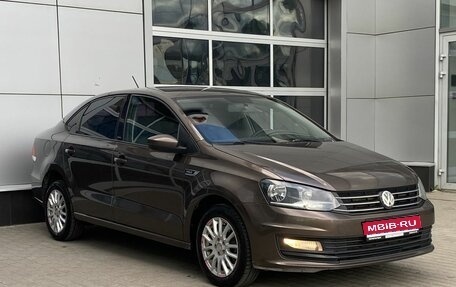Volkswagen Polo VI (EU Market), 2016 год, 980 000 рублей, 1 фотография