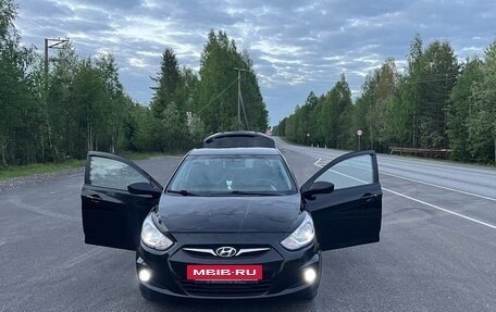 Hyundai Solaris II рестайлинг, 2011 год, 650 000 рублей, 2 фотография