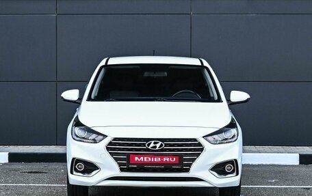 Hyundai Solaris II рестайлинг, 2017 год, 1 399 000 рублей, 3 фотография