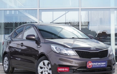 KIA Rio III рестайлинг, 2015 год, 900 000 рублей, 3 фотография