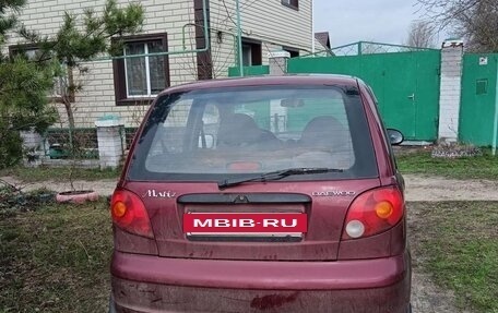 Daewoo Matiz I, 2008 год, 175 000 рублей, 4 фотография