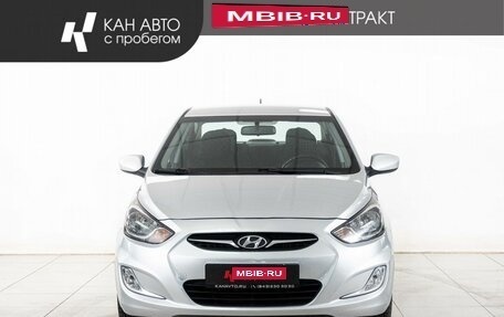 Hyundai Solaris II рестайлинг, 2011 год, 870 000 рублей, 2 фотография
