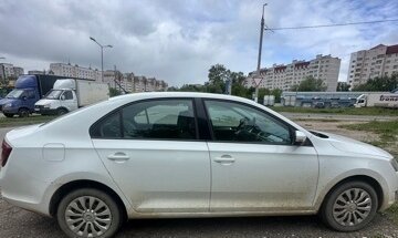 Skoda Rapid I, 2017 год, 1 100 000 рублей, 2 фотография