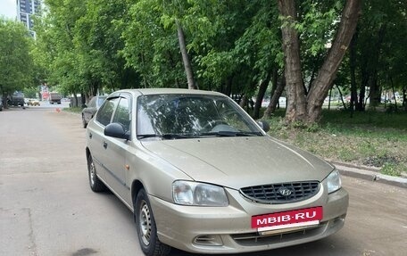 Hyundai Accent II, 2004 год, 320 000 рублей, 3 фотография