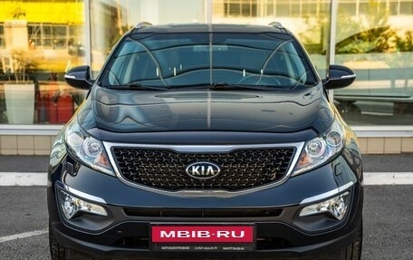 KIA Sportage III, 2015 год, 1 628 000 рублей, 2 фотография