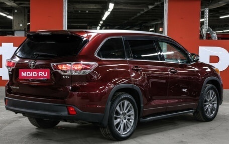 Toyota Highlander III, 2014 год, 2 497 000 рублей, 5 фотография