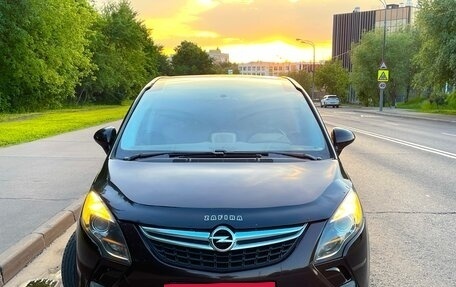 Opel Zafira C рестайлинг, 2012 год, 1 095 000 рублей, 4 фотография