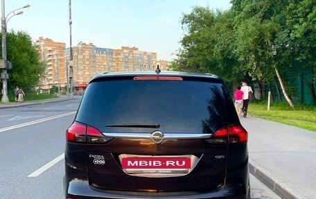 Opel Zafira C рестайлинг, 2012 год, 1 095 000 рублей, 3 фотография