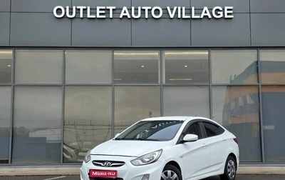 Hyundai Solaris II рестайлинг, 2011 год, 535 000 рублей, 1 фотография