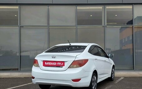 Hyundai Solaris II рестайлинг, 2011 год, 535 000 рублей, 4 фотография