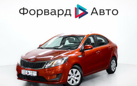 KIA Rio III рестайлинг, 2012 год, 949 000 рублей, 4 фотография
