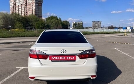 Toyota Camry, 2016 год, 2 068 000 рублей, 9 фотография