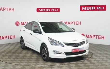 Hyundai Solaris II рестайлинг, 2015 год, 958 000 рублей, 3 фотография
