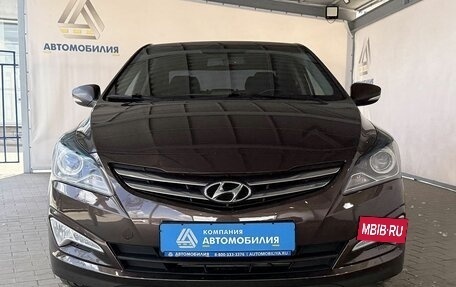 Hyundai Solaris II рестайлинг, 2015 год, 949 000 рублей, 8 фотография