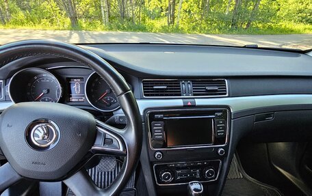 Skoda Superb III рестайлинг, 2014 год, 1 400 000 рублей, 11 фотография