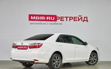 Toyota Camry, 2016 год, 1 969 000 рублей, 5 фотография