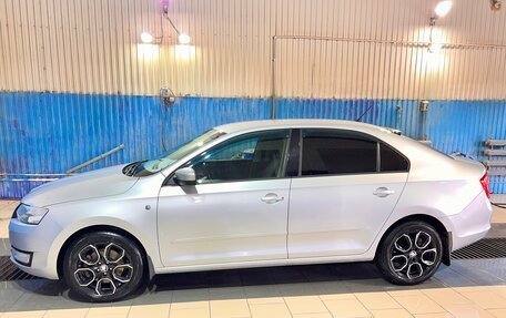 Skoda Rapid I, 2014 год, 1 050 000 рублей, 10 фотография