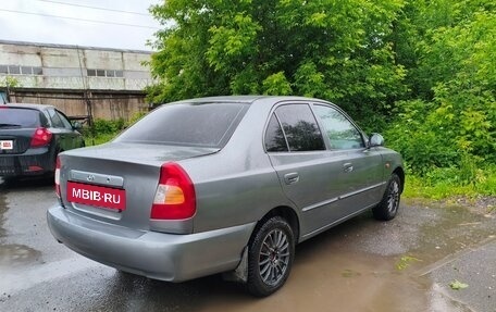Hyundai Accent II, 2001 год, 215 000 рублей, 11 фотография