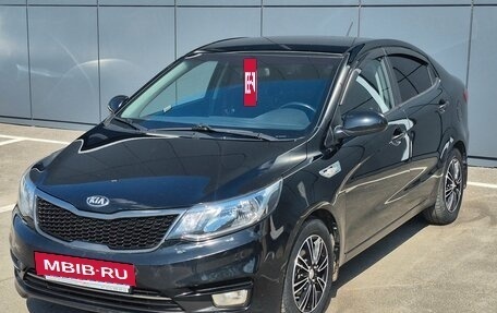 KIA Rio III рестайлинг, 2016 год, 976 000 рублей, 3 фотография