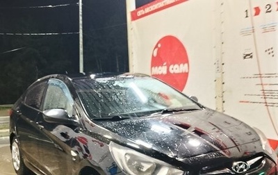 Hyundai Solaris II рестайлинг, 2012 год, 670 000 рублей, 1 фотография