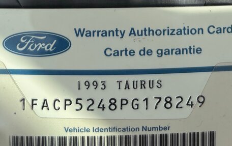 Ford Taurus III, 1993 год, 1 300 000 рублей, 22 фотография
