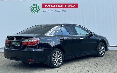 Toyota Camry, 2016 год, 2 395 000 рублей, 5 фотография