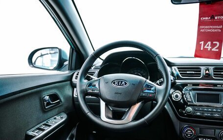 KIA Rio III рестайлинг, 2012 год, 879 000 рублей, 13 фотография