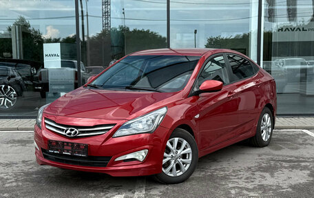 Hyundai Solaris II рестайлинг, 2014 год, 975 000 рублей, 1 фотография